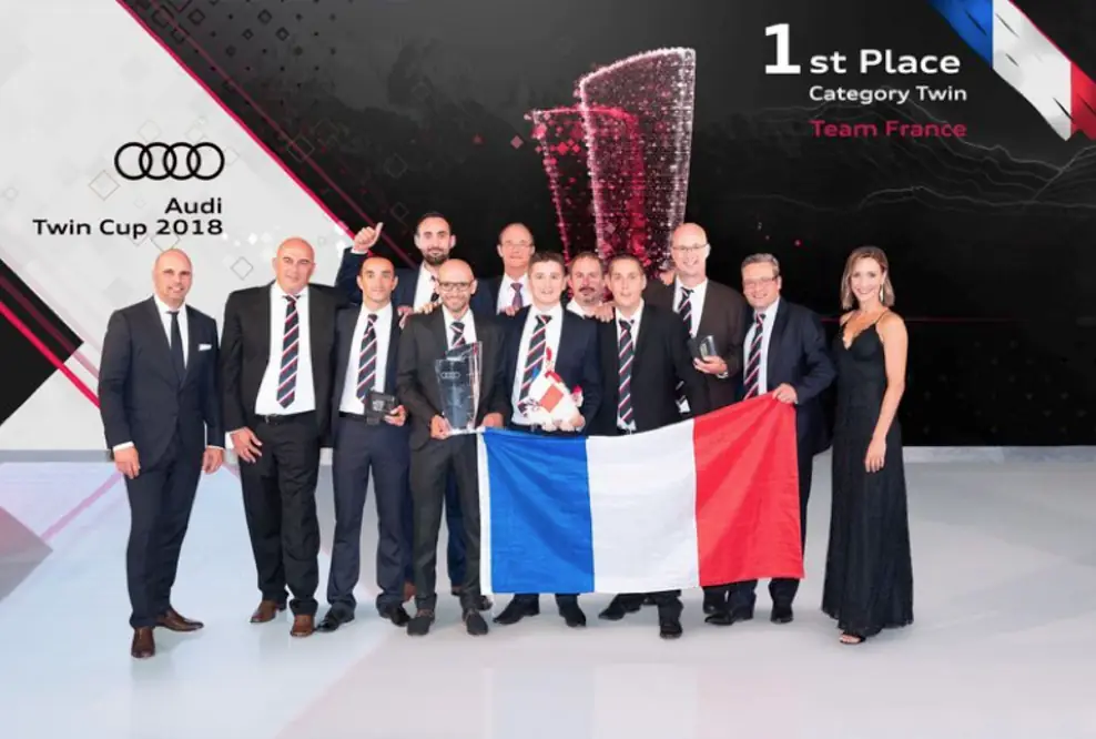 Audi Twin Cup 2018: Weltmeisterpokal geht an Frankreich