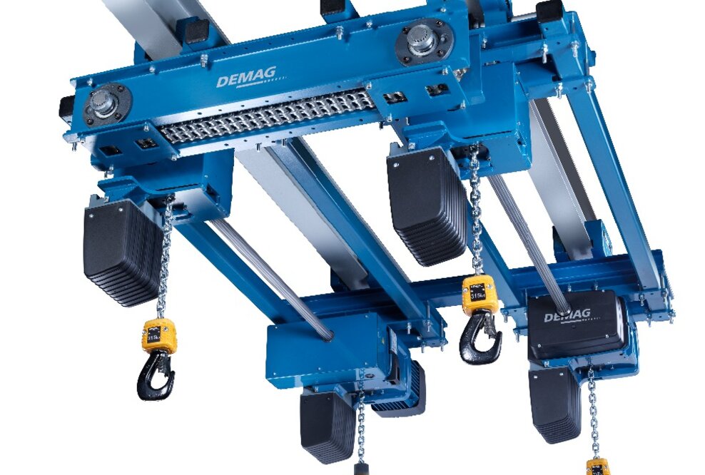 Demag Quadro Kettenzug für ein breites Einsatzspektrum