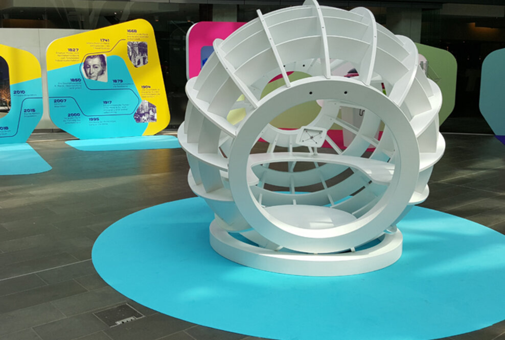 Jugend forscht: beklebt, belebt und angekommen