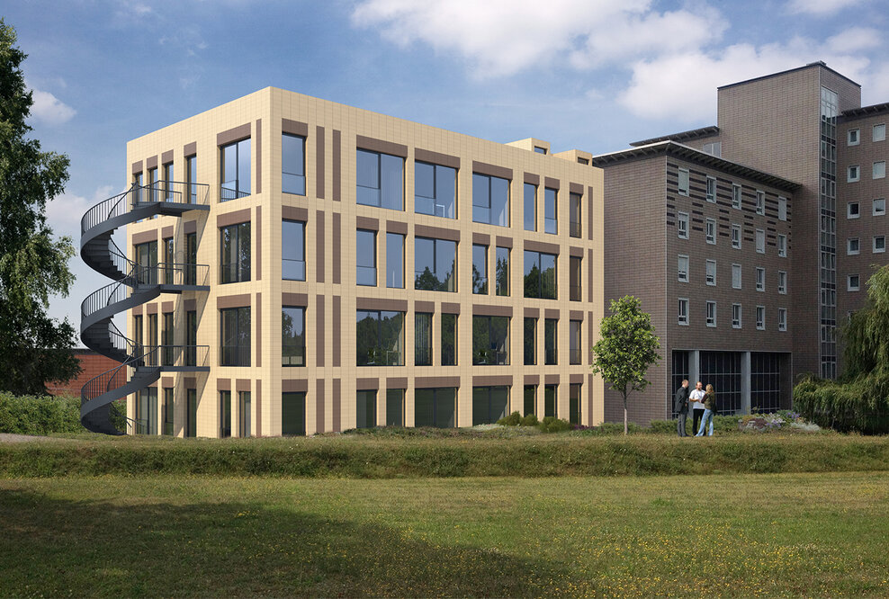 Neubau für Berufliches Trainingszentrum Leipzig wächst