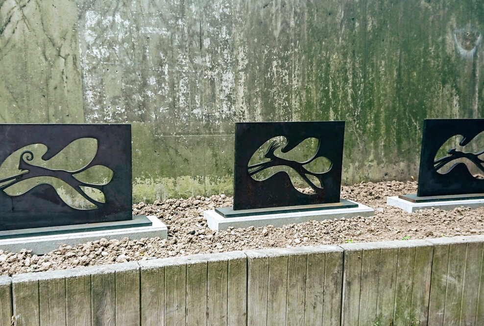 Ausstellung im Skulpturenpark: 20 JAHRE Kunst auf der Liegewiese des Faulerbads und in der Faulerstraße