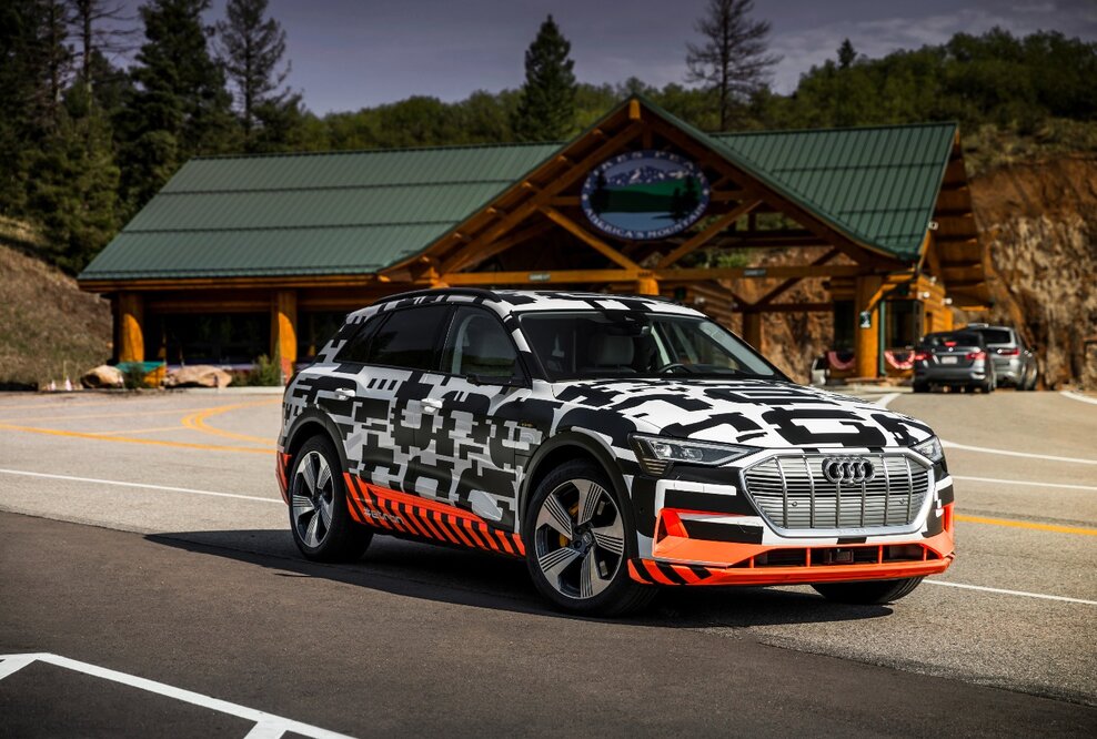 Energiewende: Audi e-tron-Prototyp im Rekuperationstest
