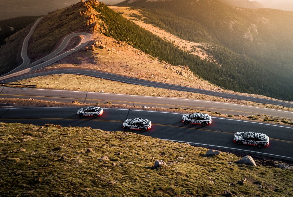 Energiewende: Audi e-tron-Prototyp im Rekuperationstest