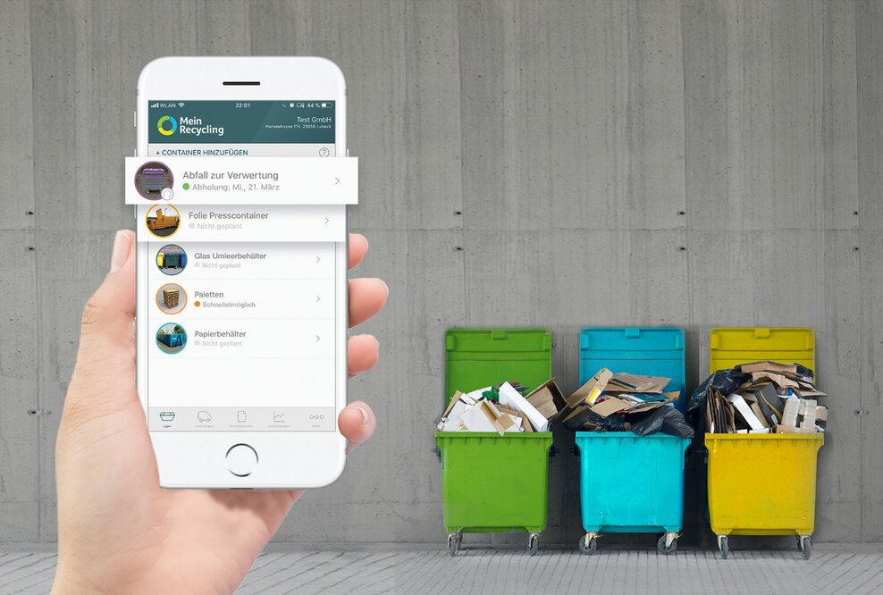 Gewerbeabfallverordnung. Eine App macht's einfach!