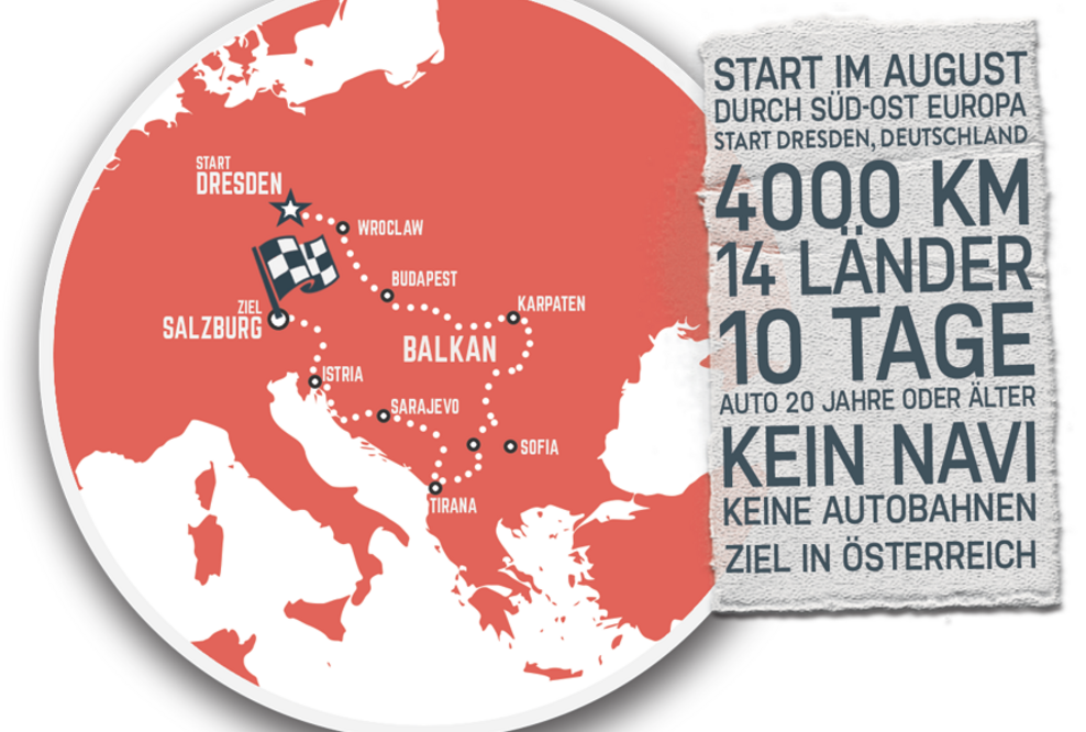 rote Nasen auf dem Balkan