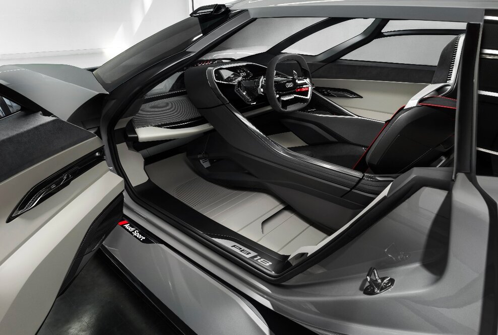 Weltpremiere in Pebble Beach - Die Studie Audi PB18 e-tron