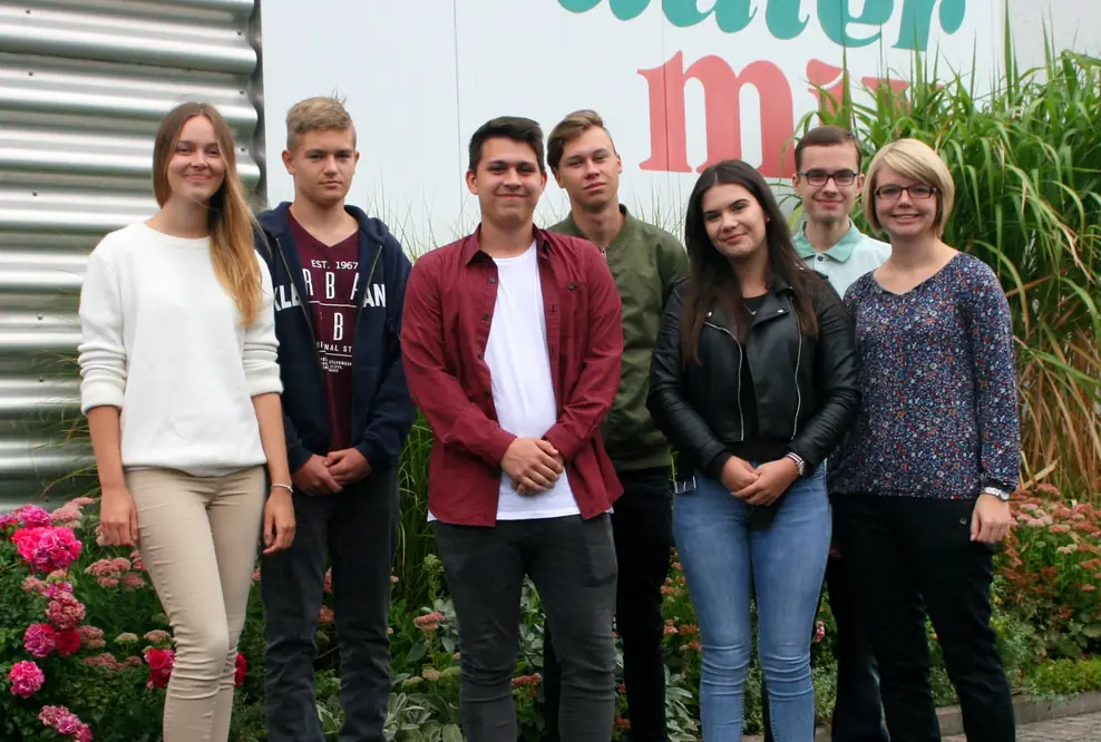 Kräuter Mix begrüßt neue Auszubildende und Studenten