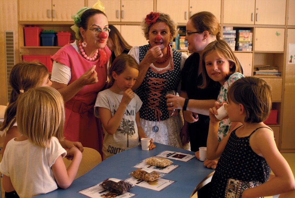 Kräuter Mix sorgt für Teezauber in der Kinderklinik