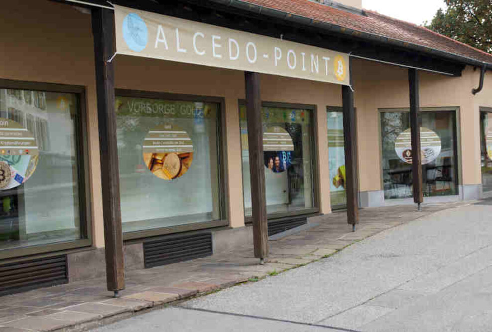 Erster Alcedo-Point für Kryptowährungen/Bitcoin und Gold in Holzkirchen eröffnet