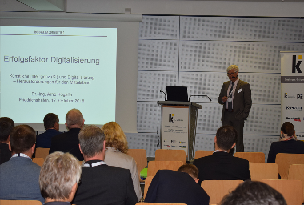 KI Group – Summit Fakuma 2018: Die Digitalisierung im Mittelstand liegt in der Kunststoffbranche noch weit zurück