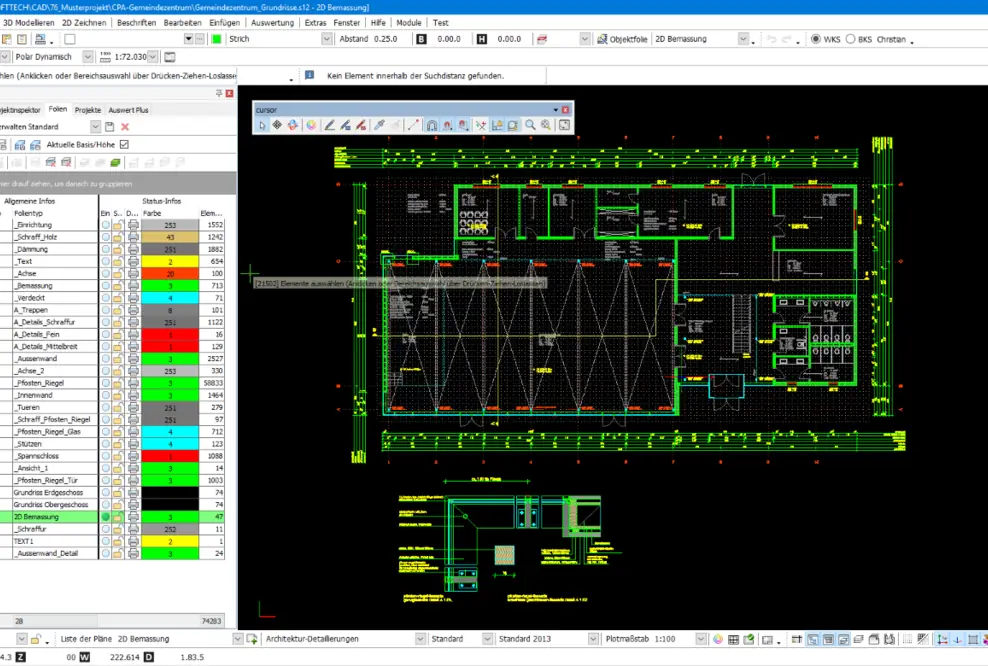 CAD-Software SPIRIT 2019 –BIM für jede Arbeitsweise
