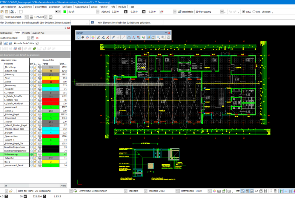 CAD-Software SPIRIT 2019 –BIM für jede Arbeitsweise
