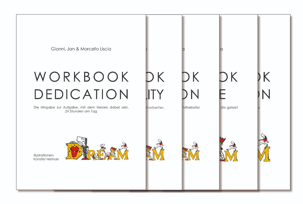 Fünf auf einen Streich – Auf das erste Buch folgen fünf Workbooks!
