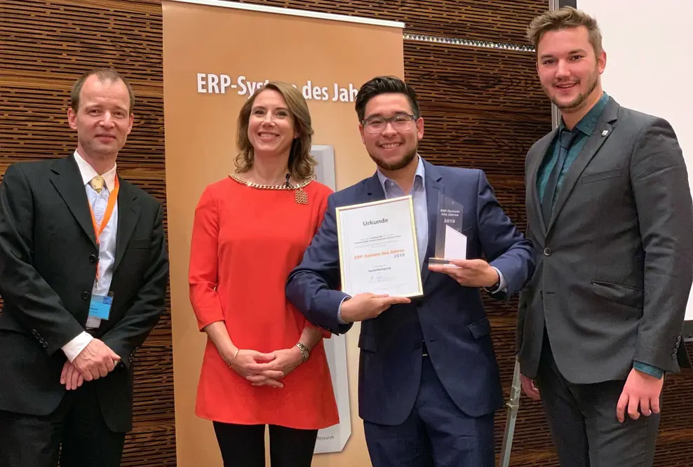 TimeLine: ERP-System des Jahres 2018