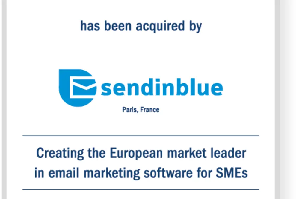 ARTHOS advises Newsletter2Go on its sale to SendinBlue