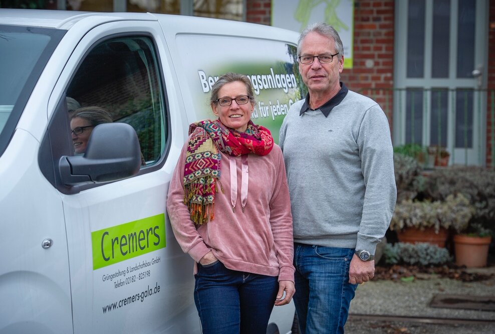 Cremers GaLaBau GmbH - mobile Arbeitszeiten einfach schnell erfasst