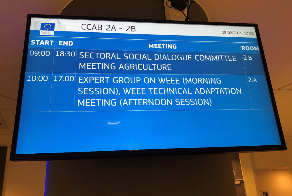 Weniger Elektrogeräte-Kategorien, weniger Bürokratie?