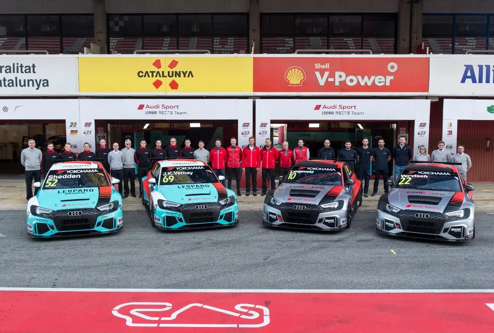 Audi Sport mit vier RS 3 LMS im WTCR – FIA-Tourenwagen-Weltcup