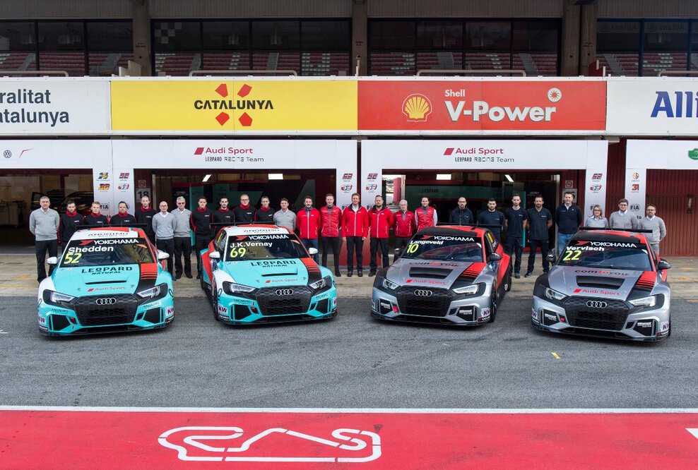 Audi Sport mit vier RS 3 LMS im WTCR – FIA-Tourenwagen-Weltcup