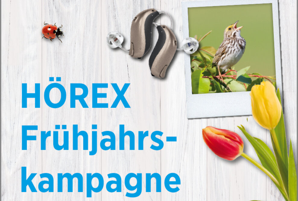 Frühlingserwachen fürs Ohr - HÖREX Mitgliedsfachbetriebe bringen Hörgenuss zurück ins Leben