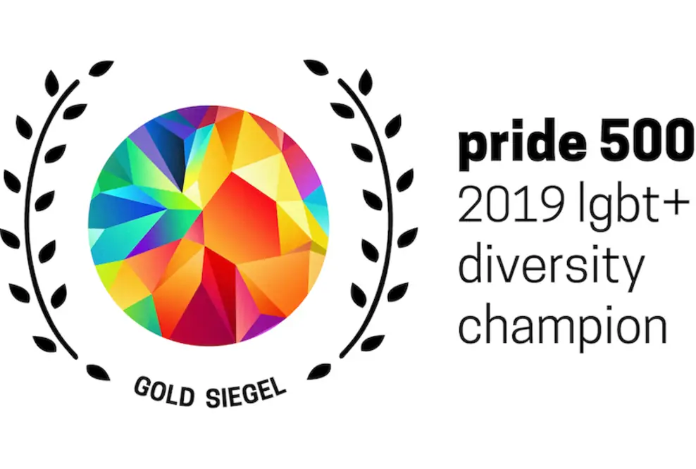 PRIDE 500 - Das olympische Siegel für Deutschlands LGBT+ freundlichsten Arbeitgeber ist zurück!
