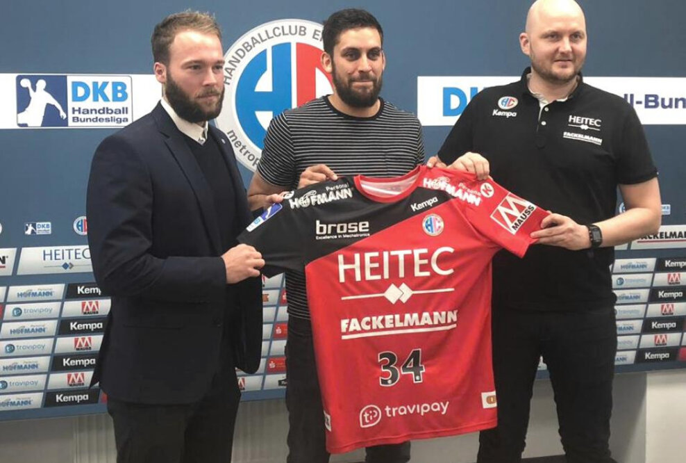 Quentin Minel verstärkt ab nächster Saison den HC Erlangen