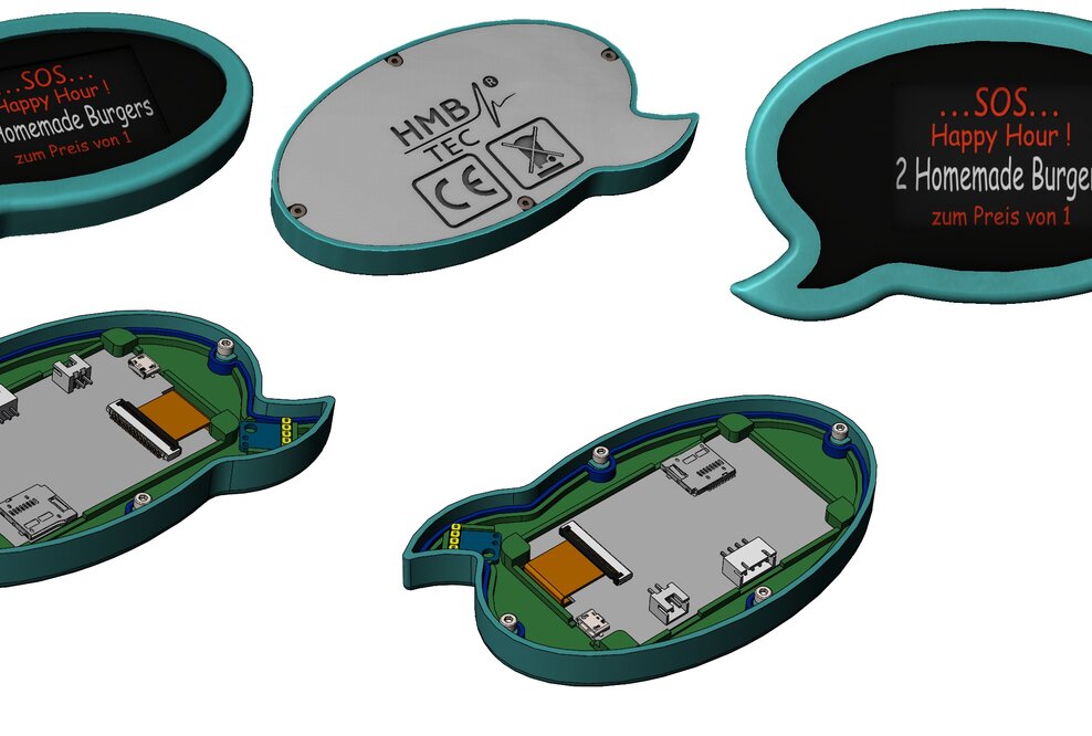 „SOS-Buddy Table Messenger“ - oder „die multifunktionale Sprechblase“