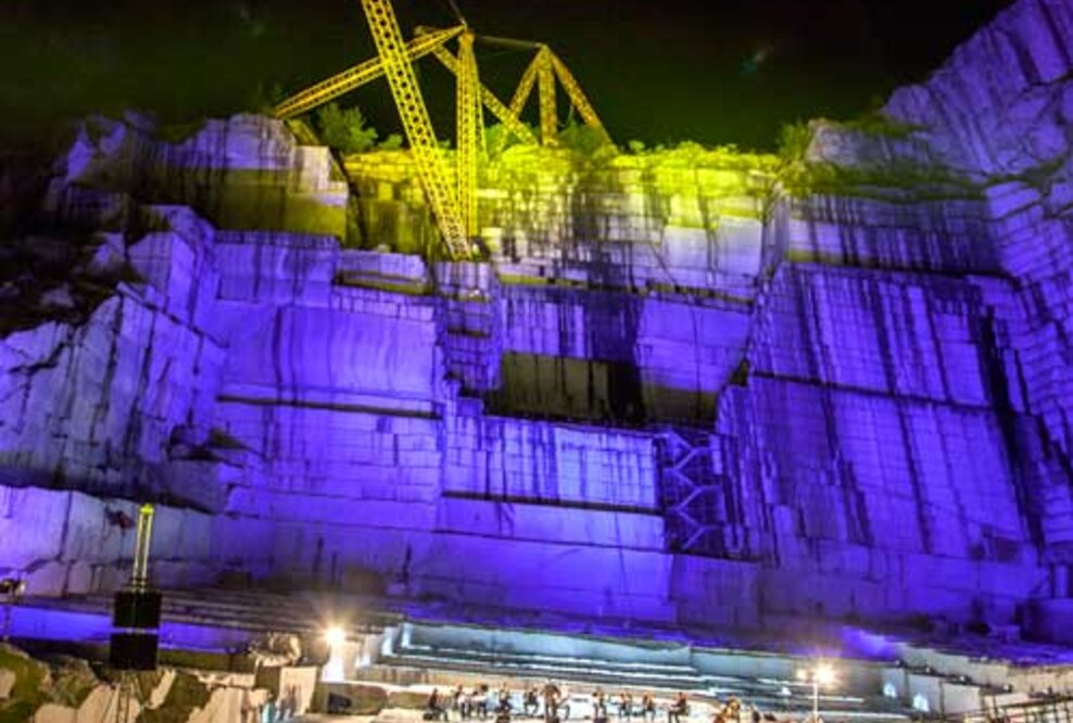Am Lago Maggiore erklingen die Steinbrüche