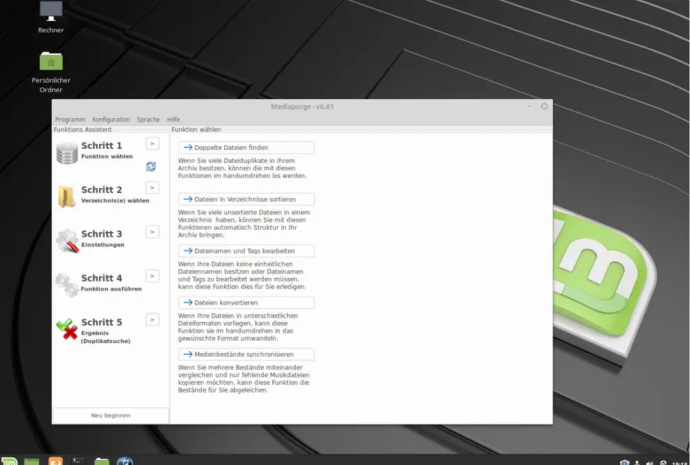 Beliebtes Medienverwaltungssystem Mediapurge jetzt für Linux verfübar