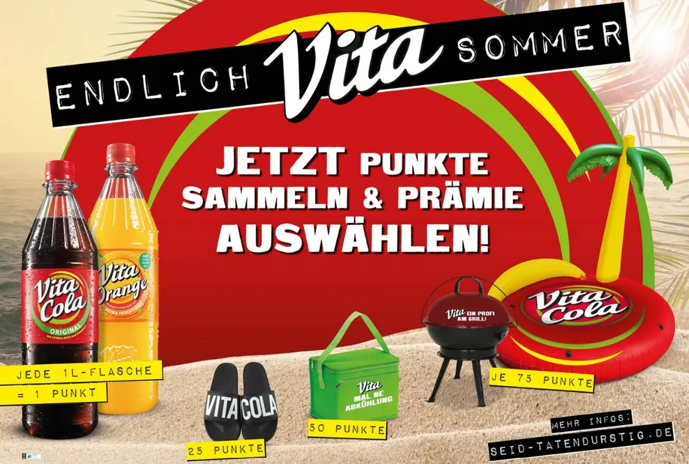 „Endlich VITA Sommer!“: VITA COLA macht Lust auf die heiße Jahreszeit