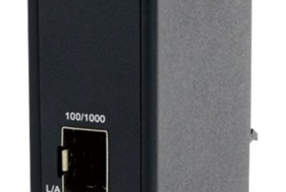 Industrie Medienkonverter mit maximaler Flexibilität und Bandbreite bei minimalen Abmessungen