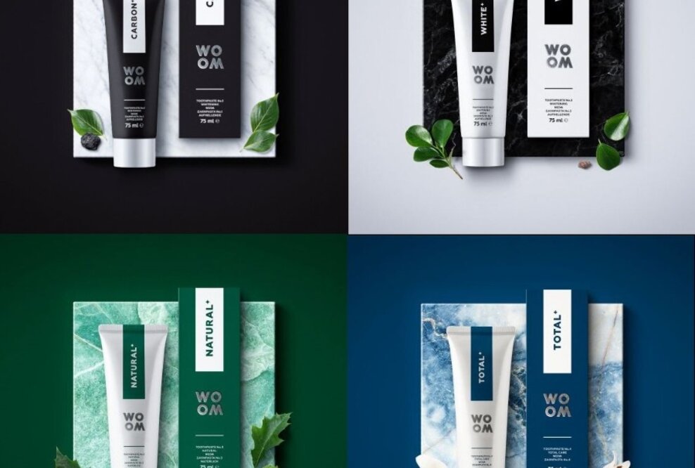 Neue Premium Zahnpflege WOOM überzeugt mit hochwertigen Inhaltsstoffen und edlem Design