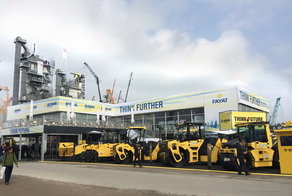 „Think Further“ – Münchner Agentur SHOT ONE BRAND COMMUNICATION entwickelt bauma-Messeauftritt für BOMAG