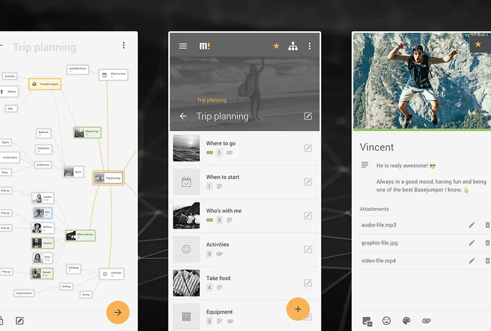 Mindz App - Macht Mindmaps fit für mobile Geräte.