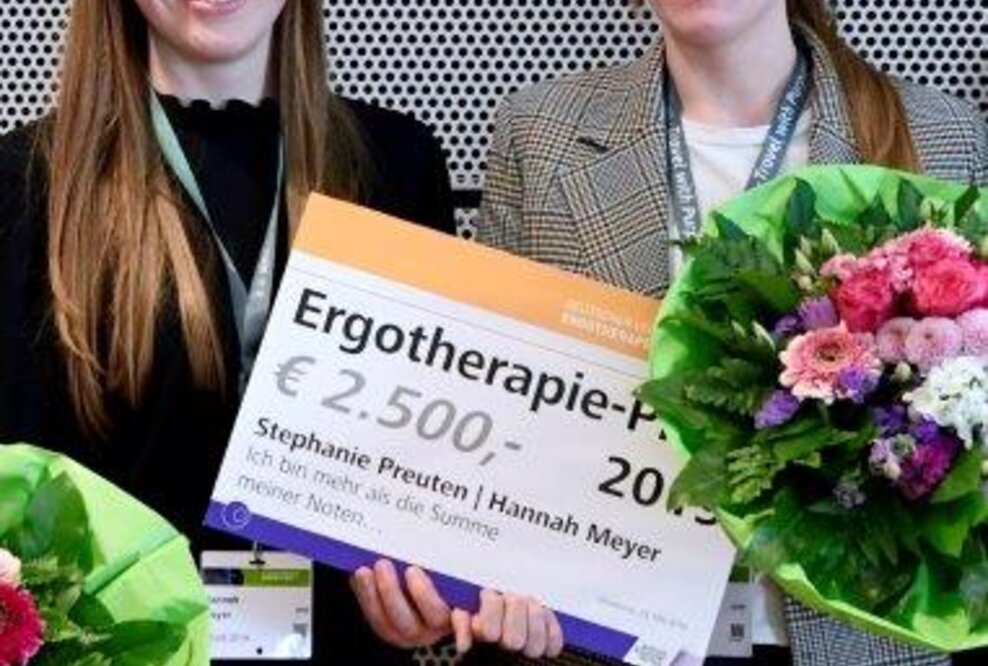 Preisverleihungen beim Ergotherapie-Kongress 2019 in Osnabrück
