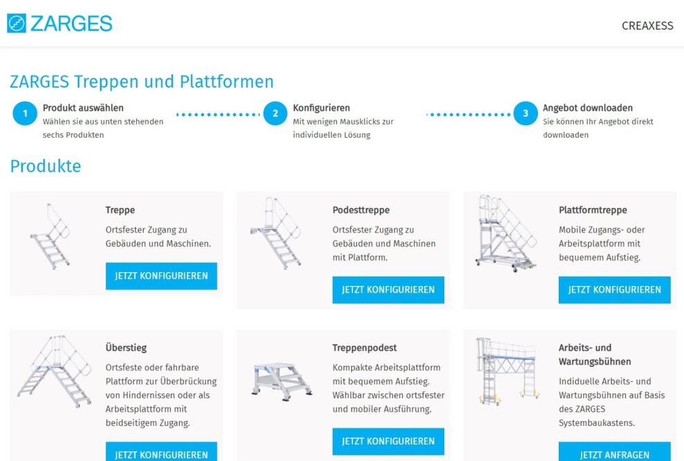 Facelift zum Jubiläum: Zehn Jahre Konfiguration von Treppen und Plattformen per Mausklick