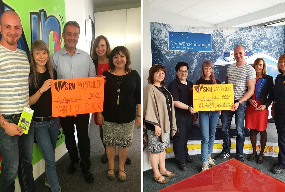 Frankfurter Schüler sammeln für den guten Zweck