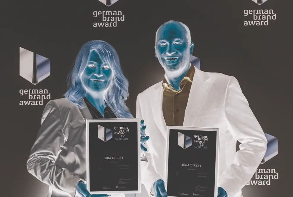 Zweifacher German Brand Award 2019 für JURA DIREKT