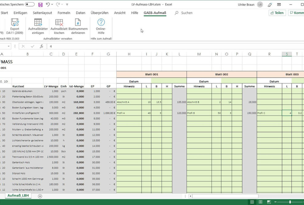 GAEB-Online 2018: Multifunktional und vielseitig