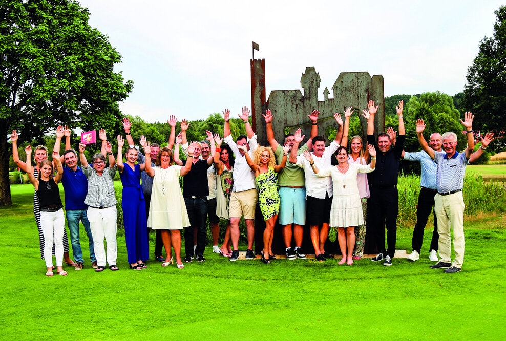 Ibiza-Flair im Golfclub Abenberg