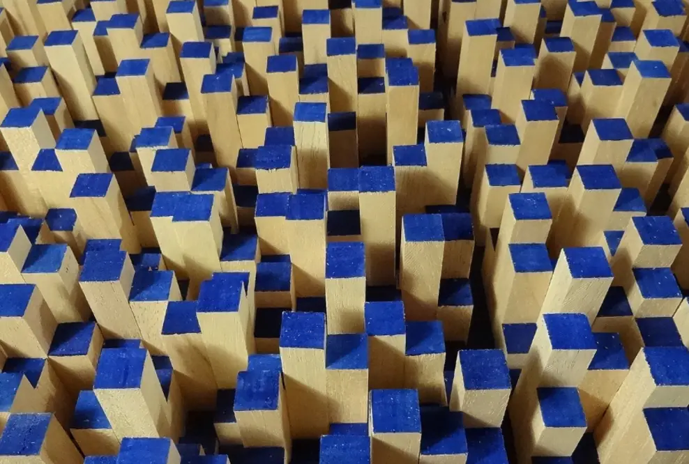 Ausstellung: Ueli Gantner | Natacha Caland "Duett in drei Dimensionen" – Stiftung für Konkrete Kunst R.Phleps