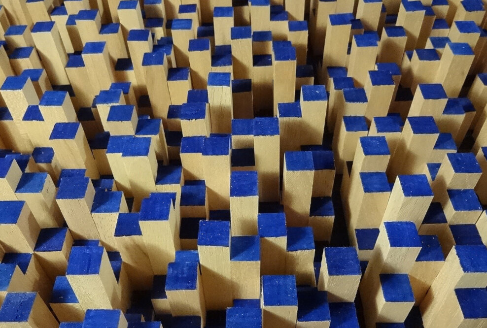 Ausstellung: Ueli Gantner | Natacha Caland "Duett in drei Dimensionen" – Stiftung für Konkrete Kunst R.Phleps