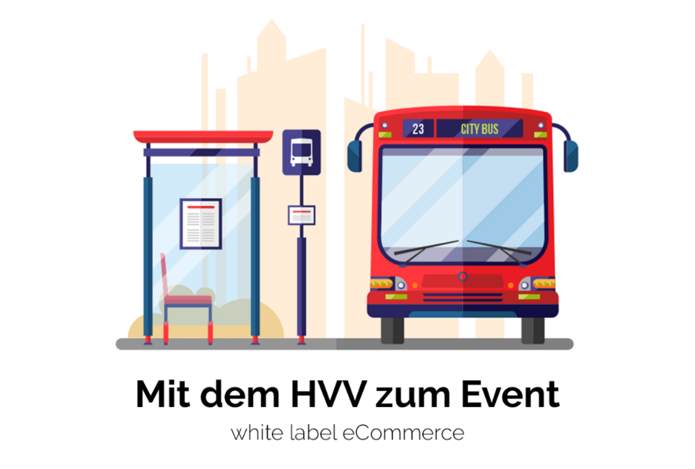 Mit dem HVV zum Event: Flexible white label Lösung ermöglicht Kunden problemlose ÖPNV-Anreise