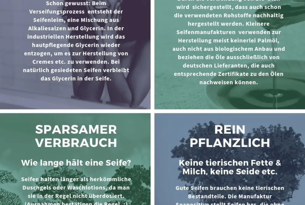 Weg mit dem Plastik: Naturseife ist die bessere Alternative