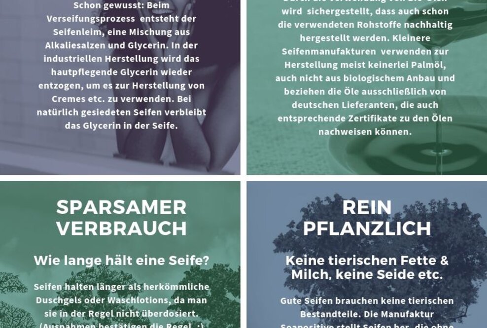 Weg mit dem Plastik: Naturseife ist die bessere Alternative