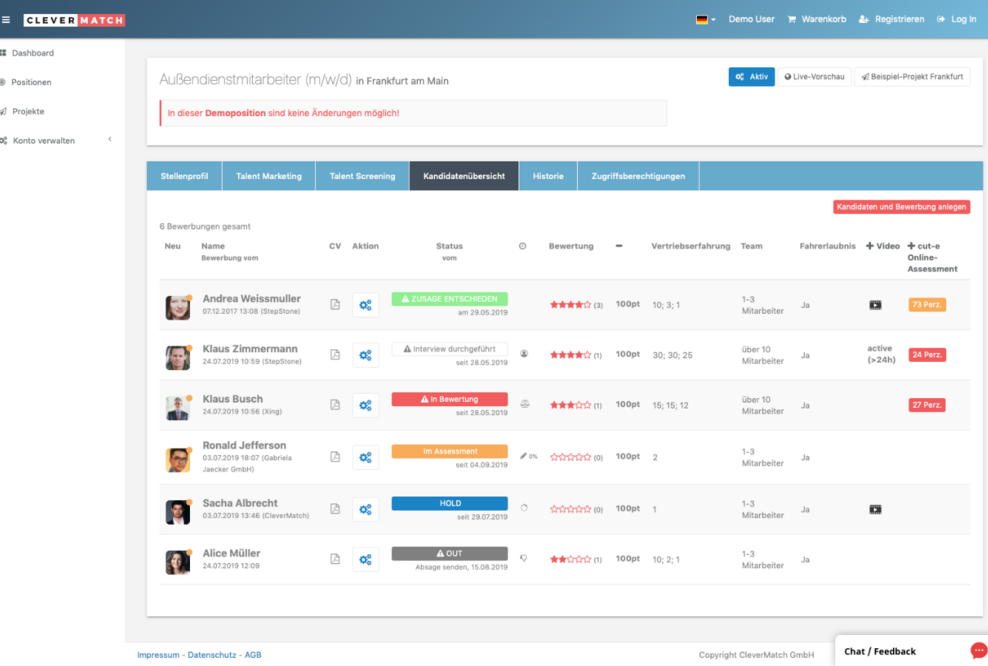 CleverMatch: Unternehmen können globales Recruitingportal jetzt ohne Registrierung kennenlernen