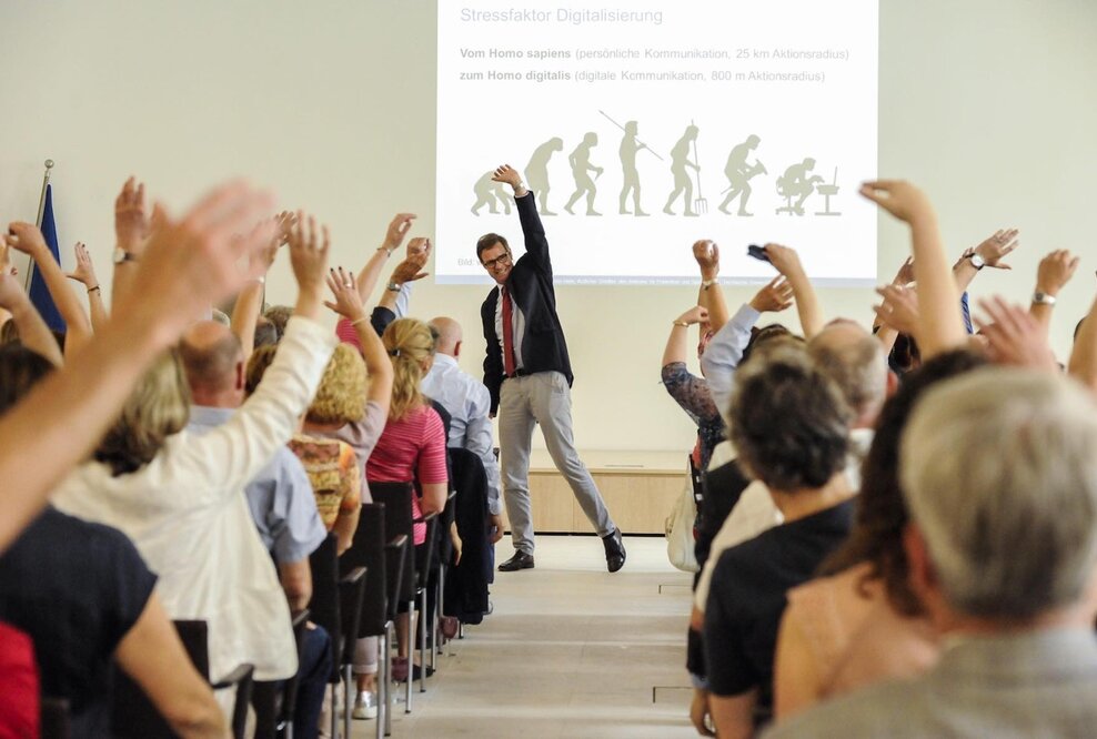 Experten-Tagung mit Keynotespeaker Prof. Martin Halle TU München am 21.10.2019 in der Gesundheitswelt Chiemgau