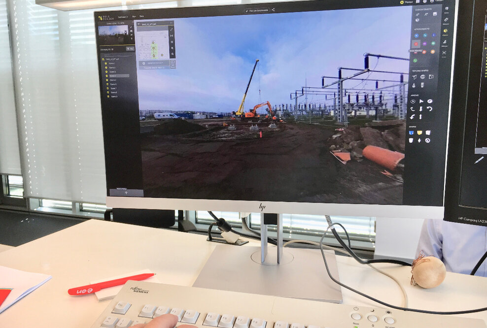 Innovation bei E.DIS: Digitalisierung der Baustellen