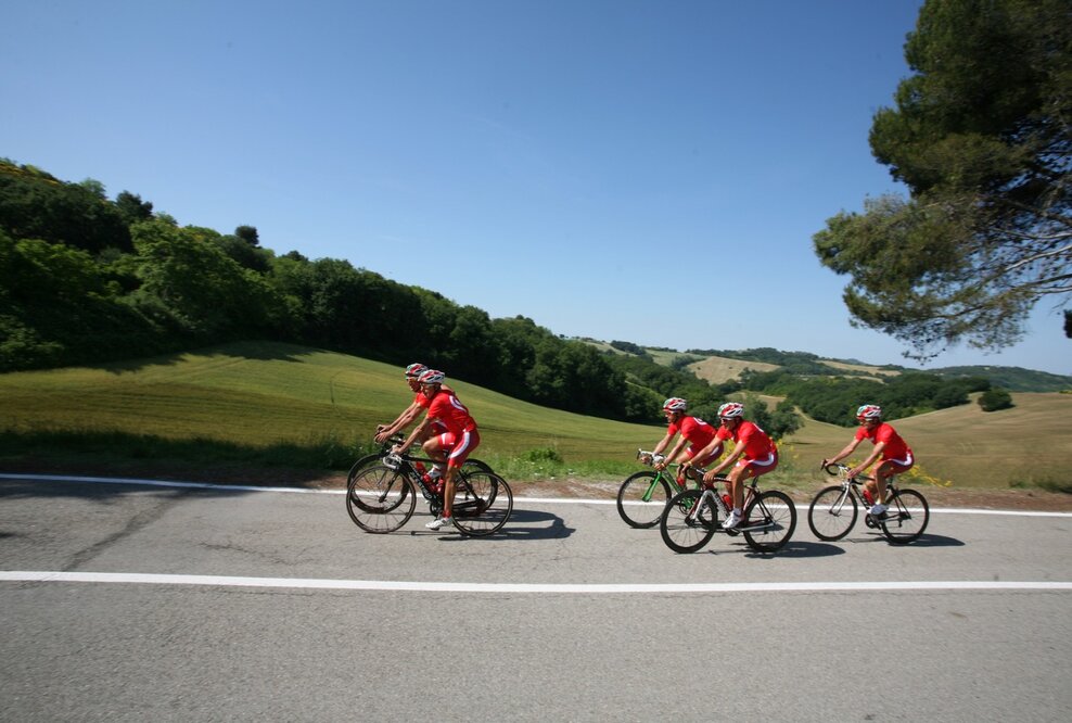 Urlaub in der Emilia Romagna, einem Paradies für Radsportler