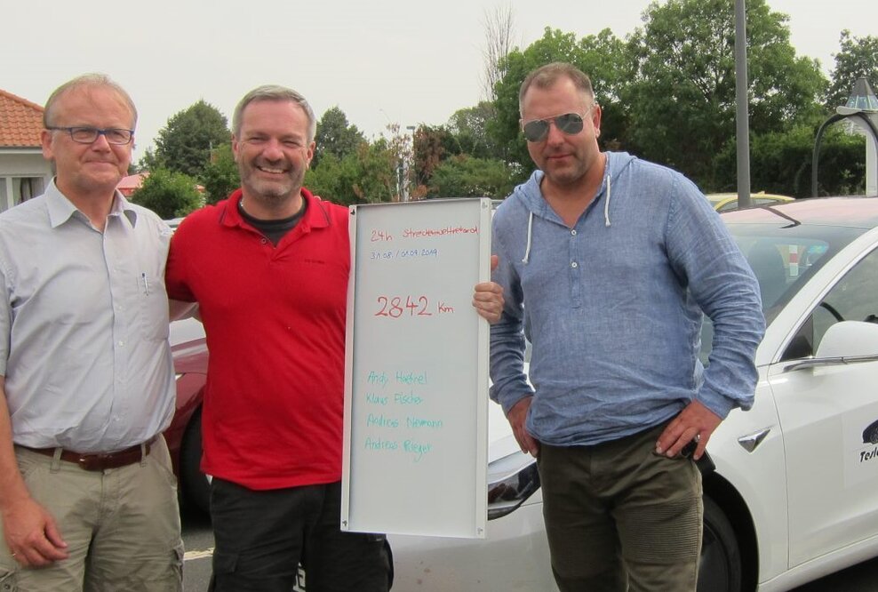 Weltrekord: 2842km in 24h mit einem Elektroauto